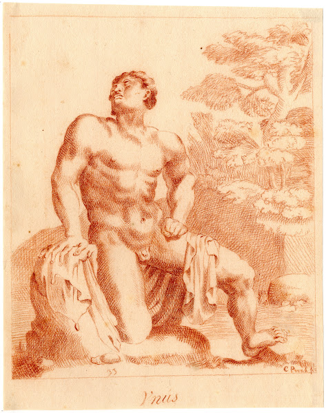 Beeld van een van de zonen van Niobe