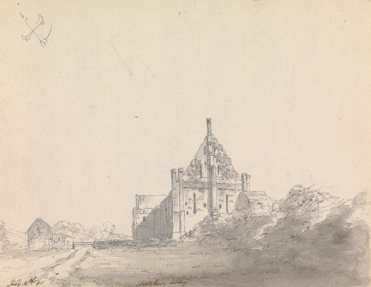 Abbotsbury Abbey Dorset England 1791