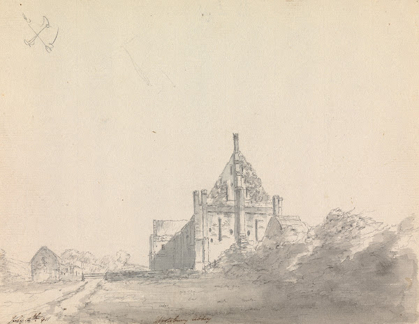 Abbotsbury Abbey Dorset England 1791
