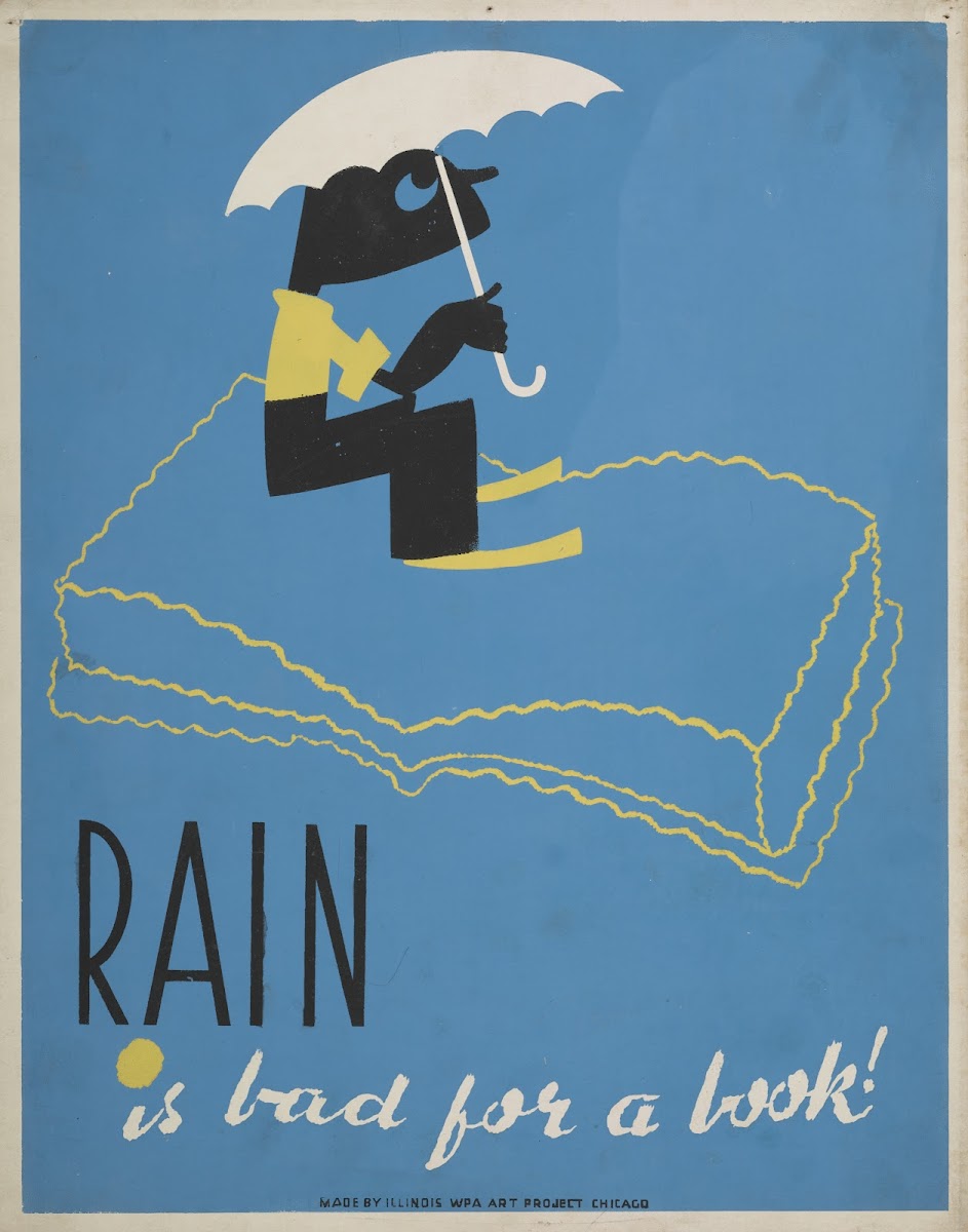 Rain is bad for a book 1936
