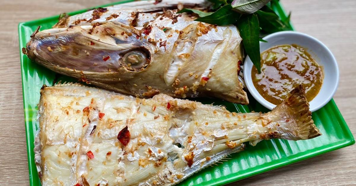 Cá bò nướng muối ớt