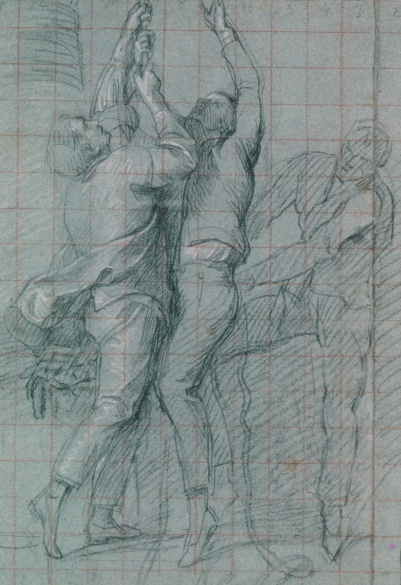 Study for The Surrender of the Dutch Admiral De Winter to Admiral Duncan October