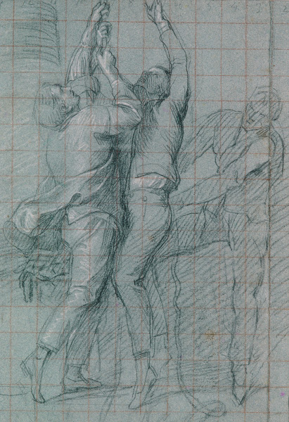 Study for The Surrender of the Dutch Admiral De Winter to Admiral Duncan October