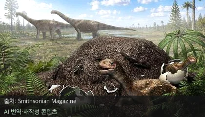 티타노사우루스 - 추운 곳에서 알을 낳은 거대 공룡 티타노사우루스의 비밀