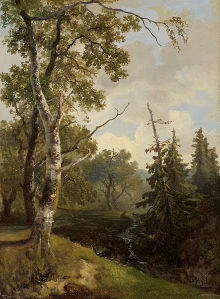 Bosgezicht bij Wolfheze 1860   1890