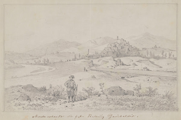 Military Guard Post of the Garibaldians at Monterotondo Lazio 1867