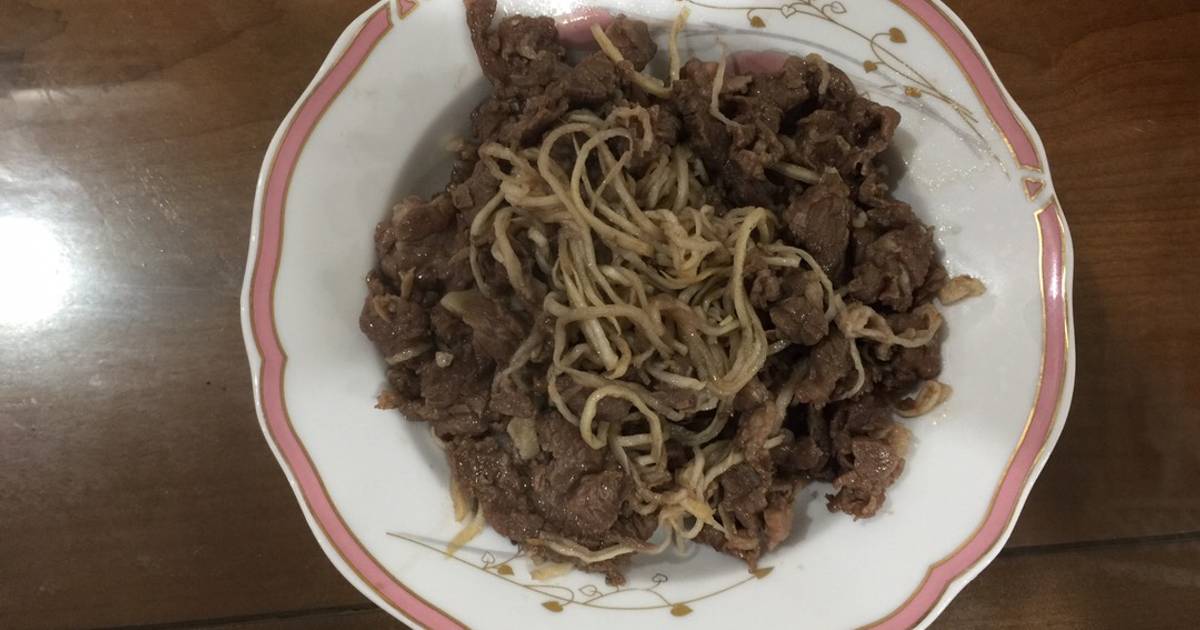 Bò xào củ cải khô