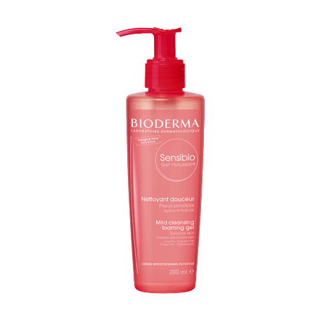 BIODERMA SENSIBIO GEL MOUSSANT ROSE 200ML