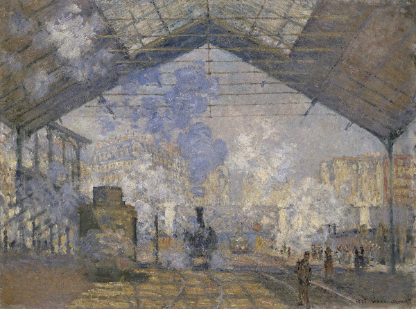 The Saint Lazare Station 1877