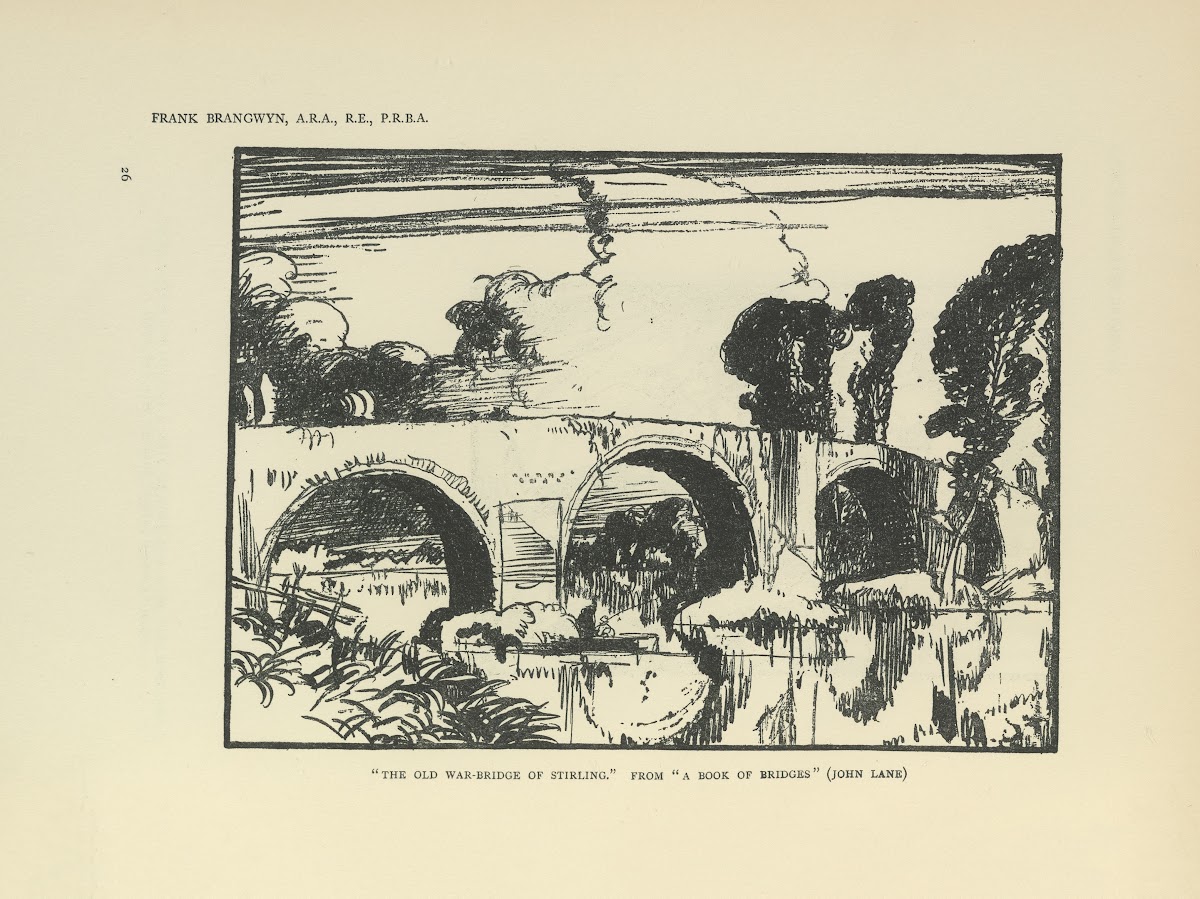 The old war bridge of Stirling  A book of Bridges 1914