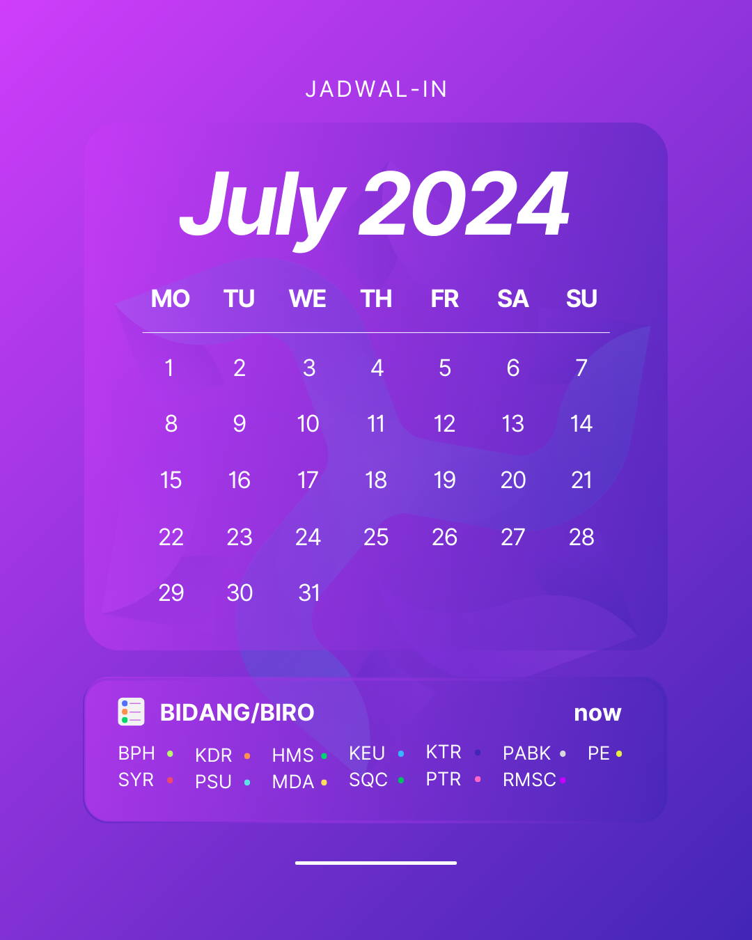 Jadwal-in