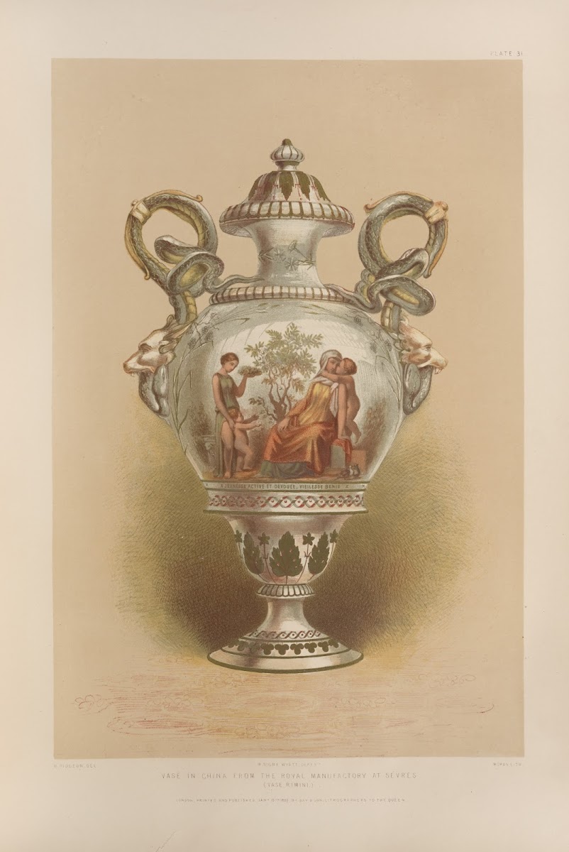 Vase in China 1851   1853