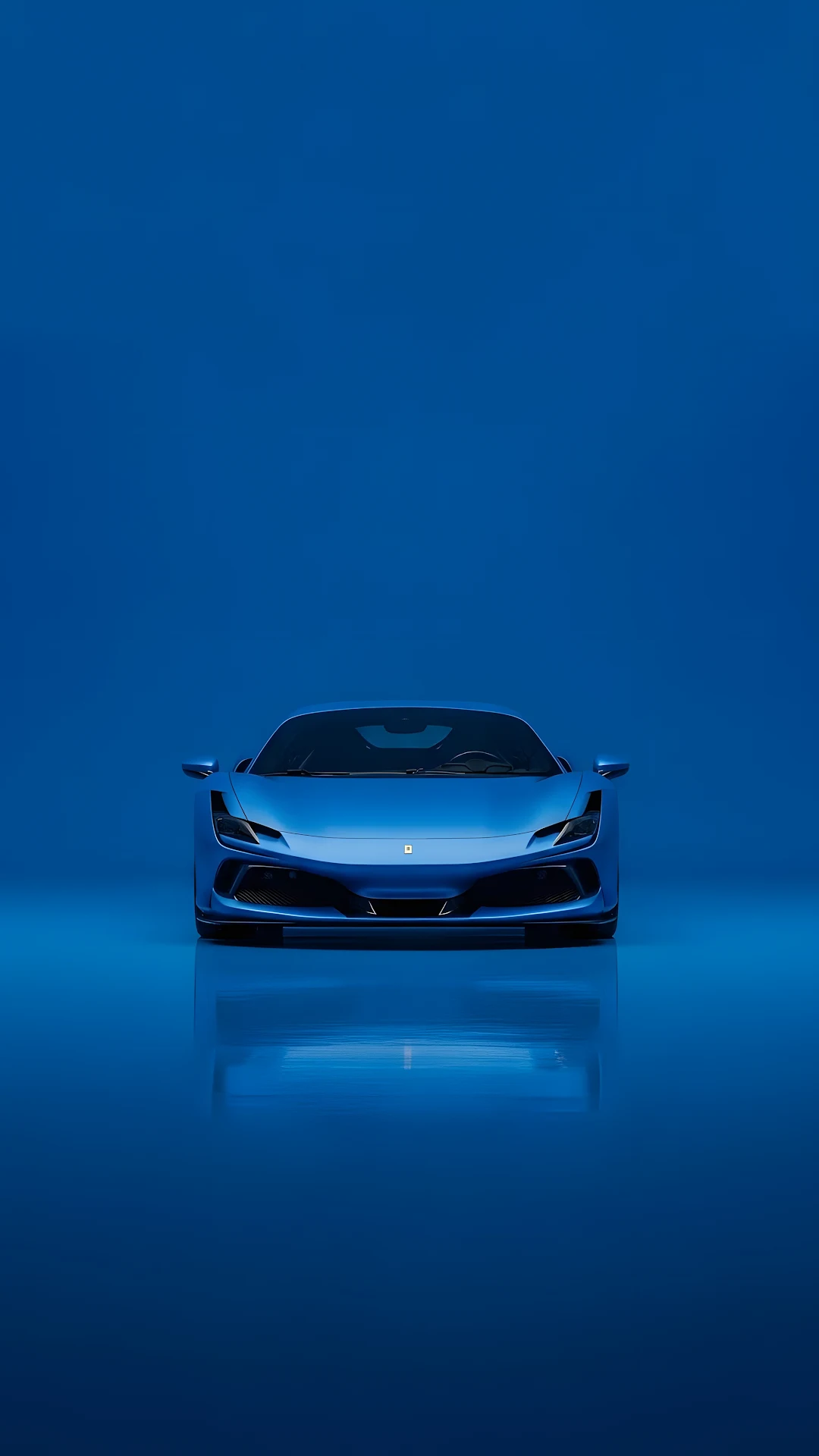 Blue Luxury Sport Car Studio - Free 4K mobile Wallpaper