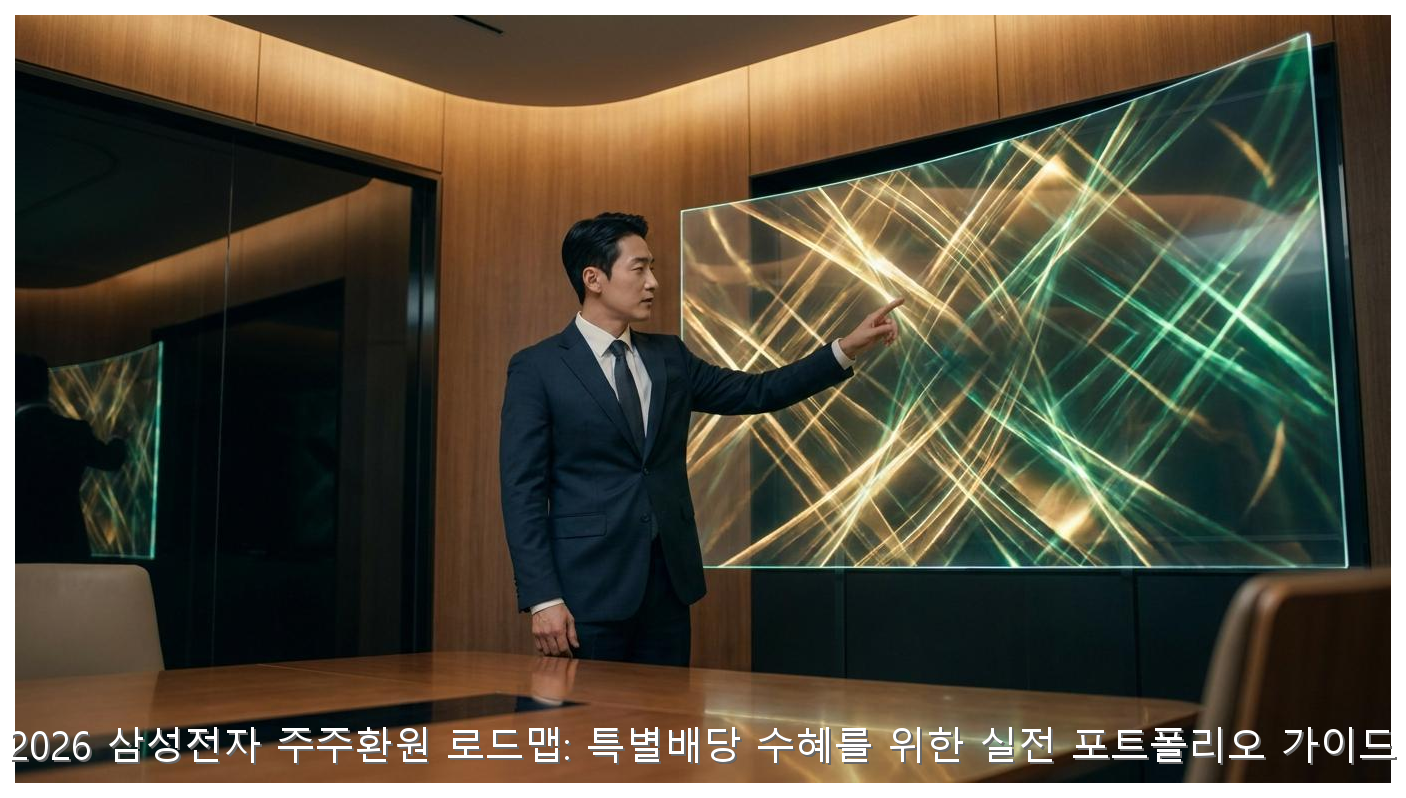2026 삼성전자 주주환원 로드맵: 특별배당 수혜를 위한 실전 포트폴리오 가이드 핵심 안내 및 분석 인포그래픽 (2)