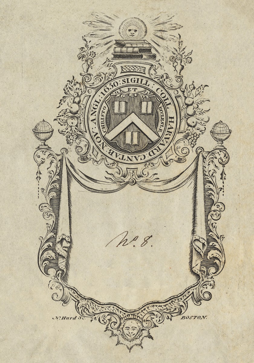 Harvard College Law Library 1770