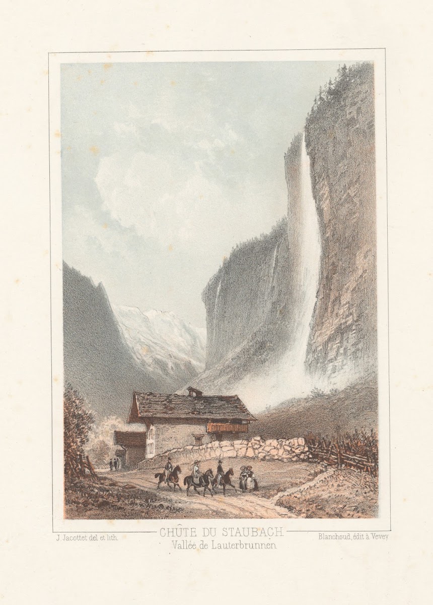 Chûte du Staubach Vallée de Lauterbrunnen