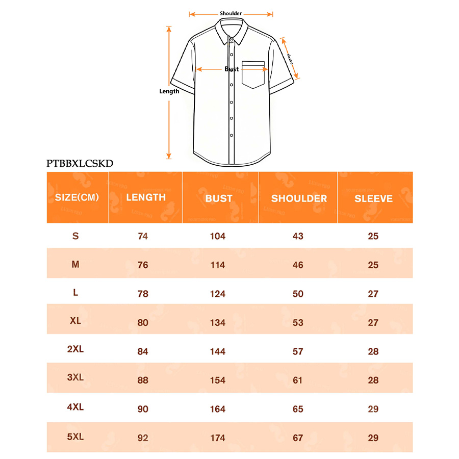 AOP Brazilian Collar Shirt With Pocket