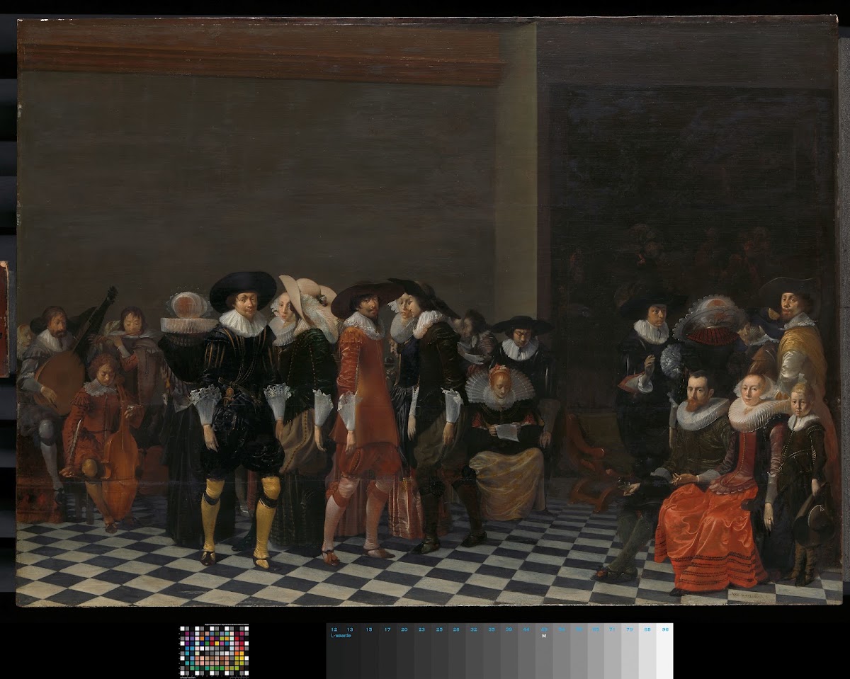 A Wedding Feast traditionally called The Wedding of Adriaen Ploos van Amstel and