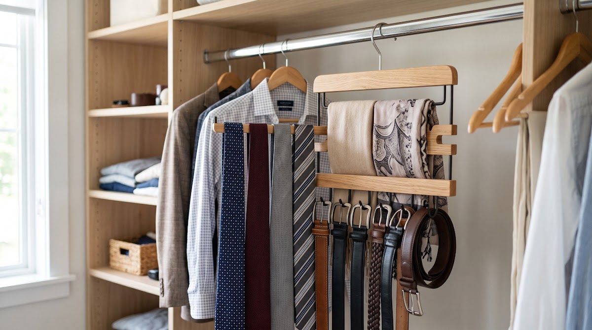 Best Belt and Tie Organizers for Closets (2026) - BEST COMPACT — IN CONTEXT