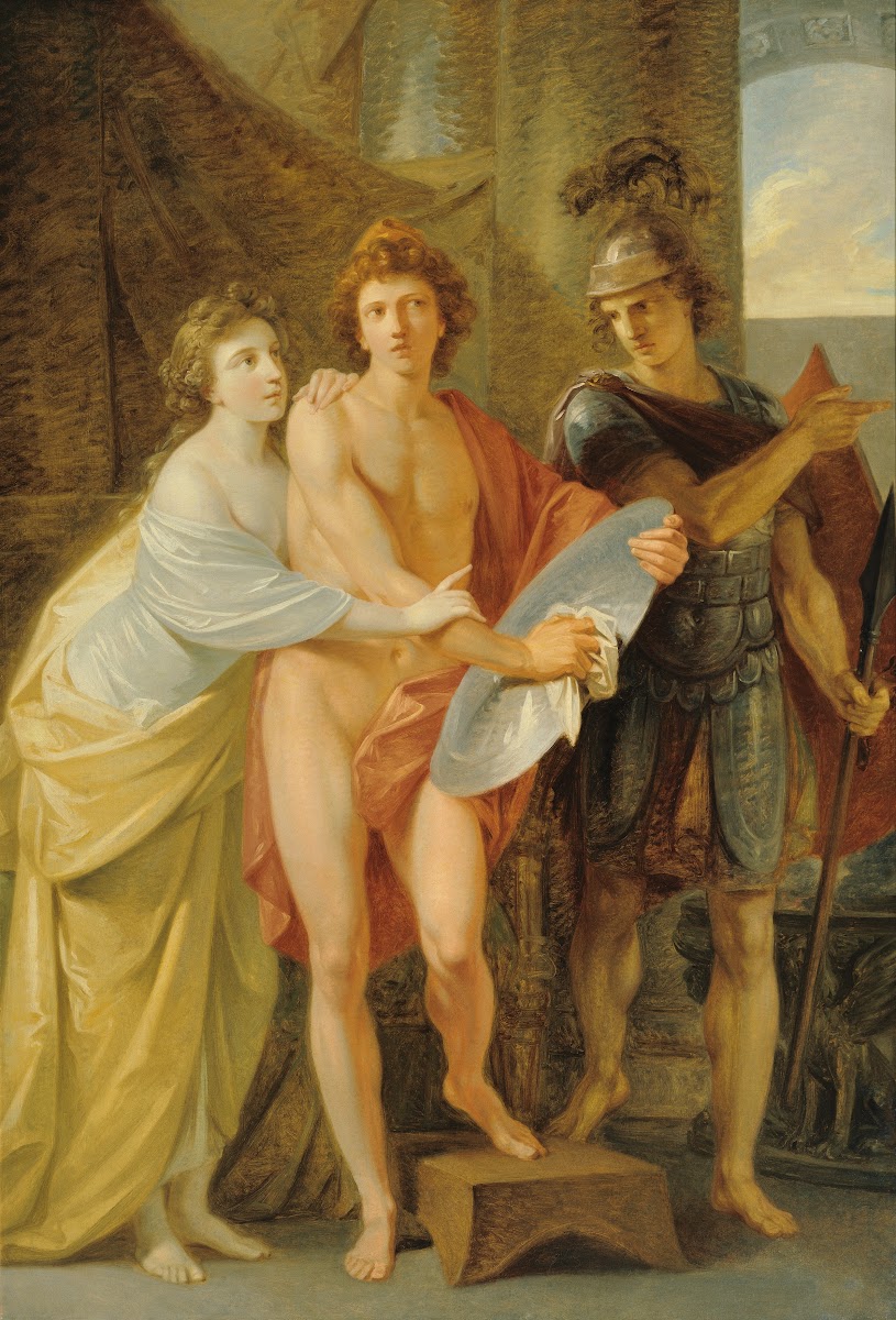 Hektors Abschied von Andromache 1800
