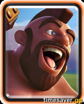 Clash Royale Hog Rider card render, the win condition of the reliable 2v2 cycle deck