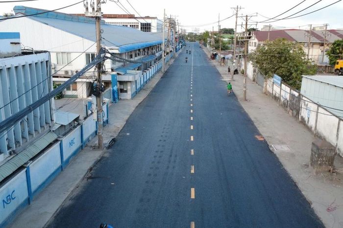 TP.HCM: Đường vào cảng Tân Thuận hoàn tất sửa chữa, giao thông thông suốt - Báo Xây Dựng