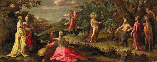 The contest of Apollo and Pan late 16th Century