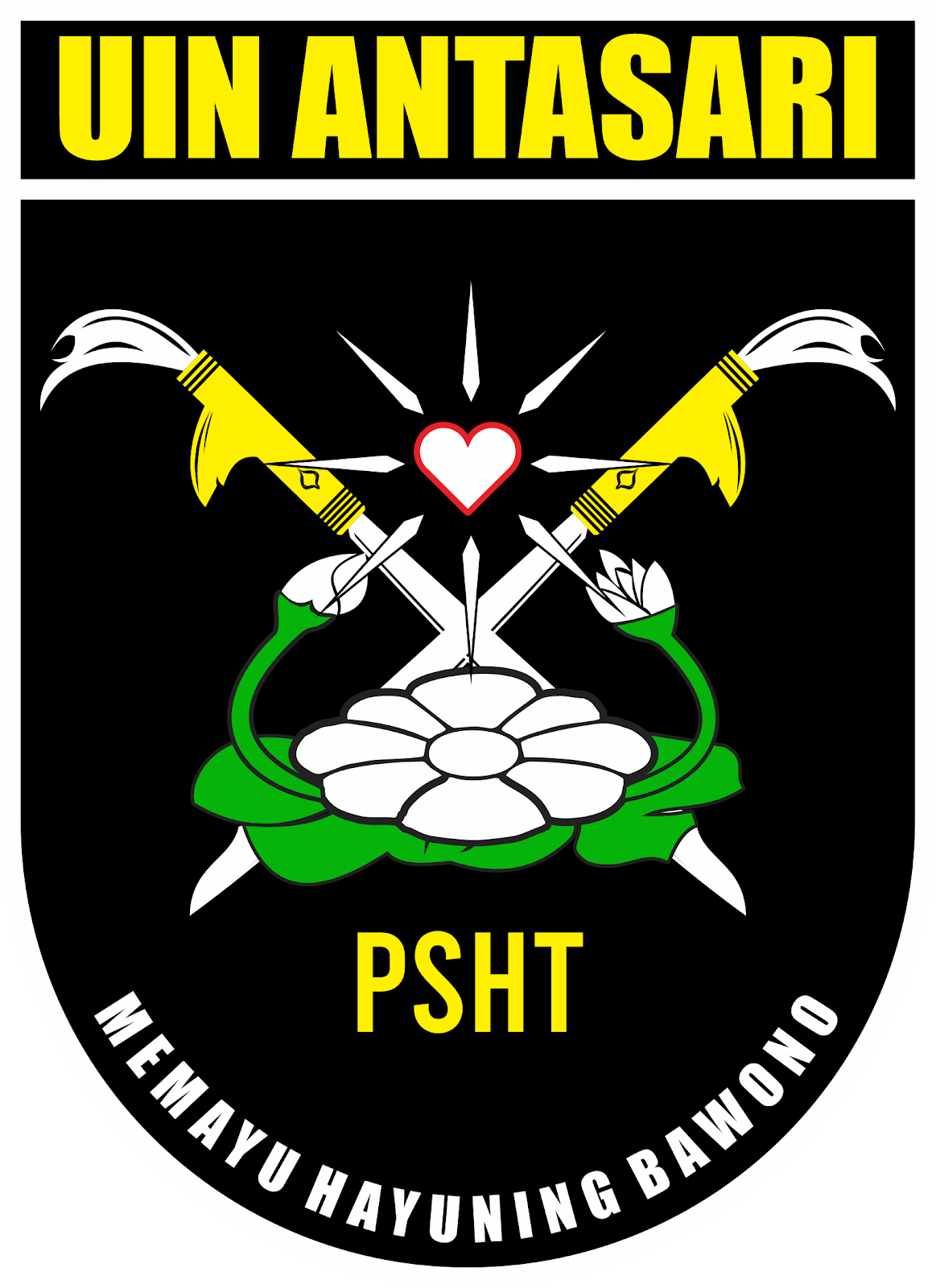 Logo UKM BD-PSHT Komisariat UIN Antasari