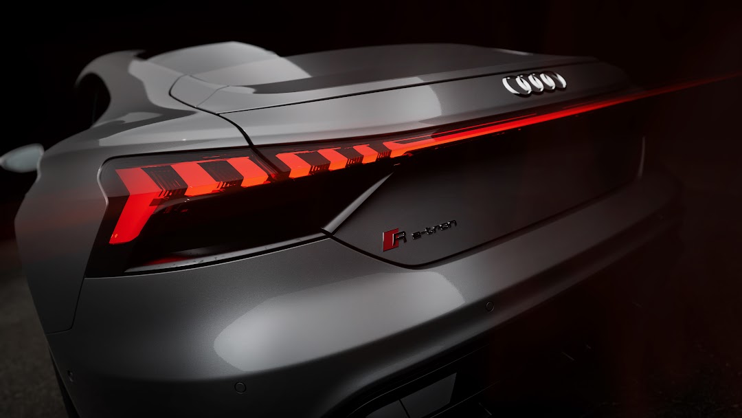 Audi e-Tron GT | Tail Light, Car Rear