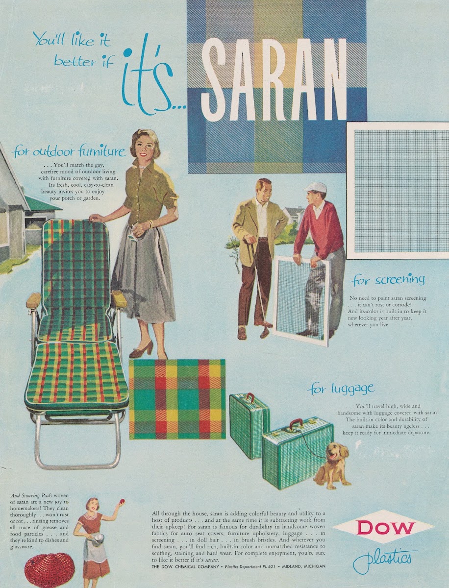 Youll Like it Better if its Saran 1952