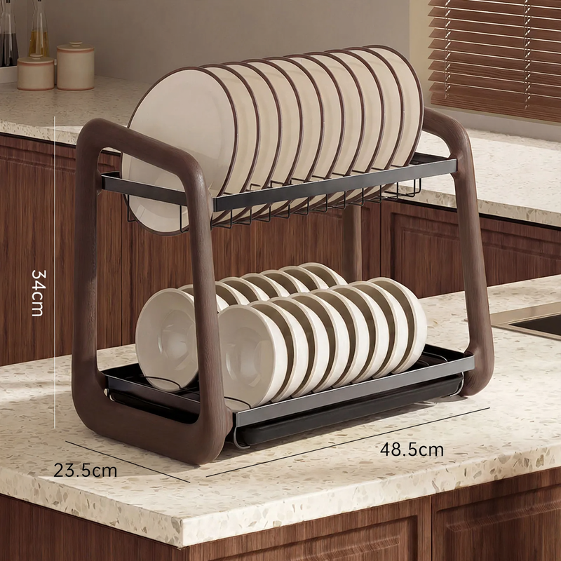 Wall shelf with suction cup for the kitchen, easy installation