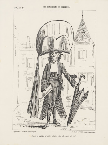 Hein Kemper begeleid door politie op de Prinsengracht 1854