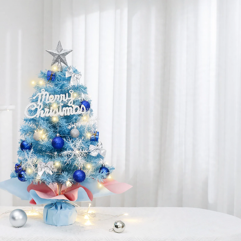 Mini Christmas Tree, 45 cm or 60 cm, Blue