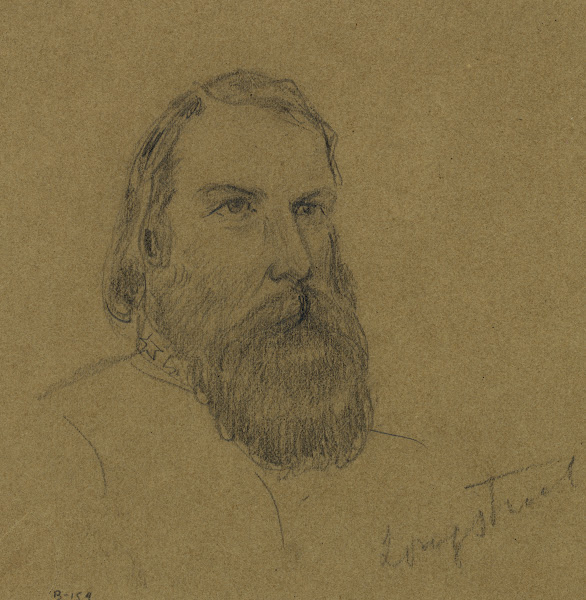 Confederate General James Longstreet 1861 1865