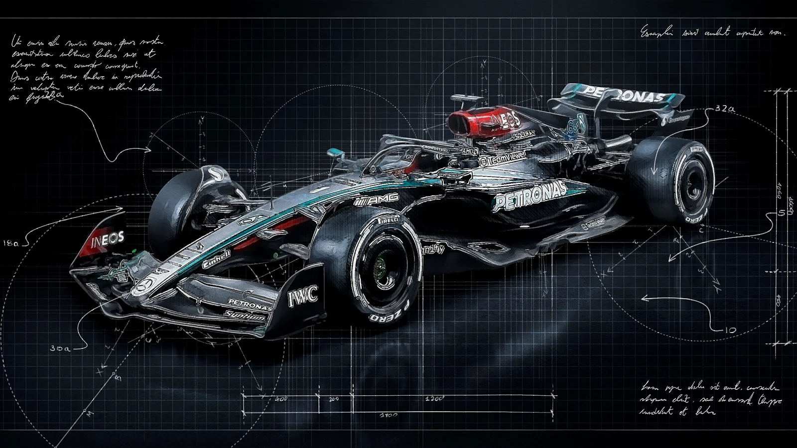 Formula 1, Car Design, Motorsport, Mercedes F1 2K Desktop Wallpaper