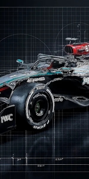 Formula 1, Car Design, Motorsport, Mercedes F1 2K Wallpaper Background