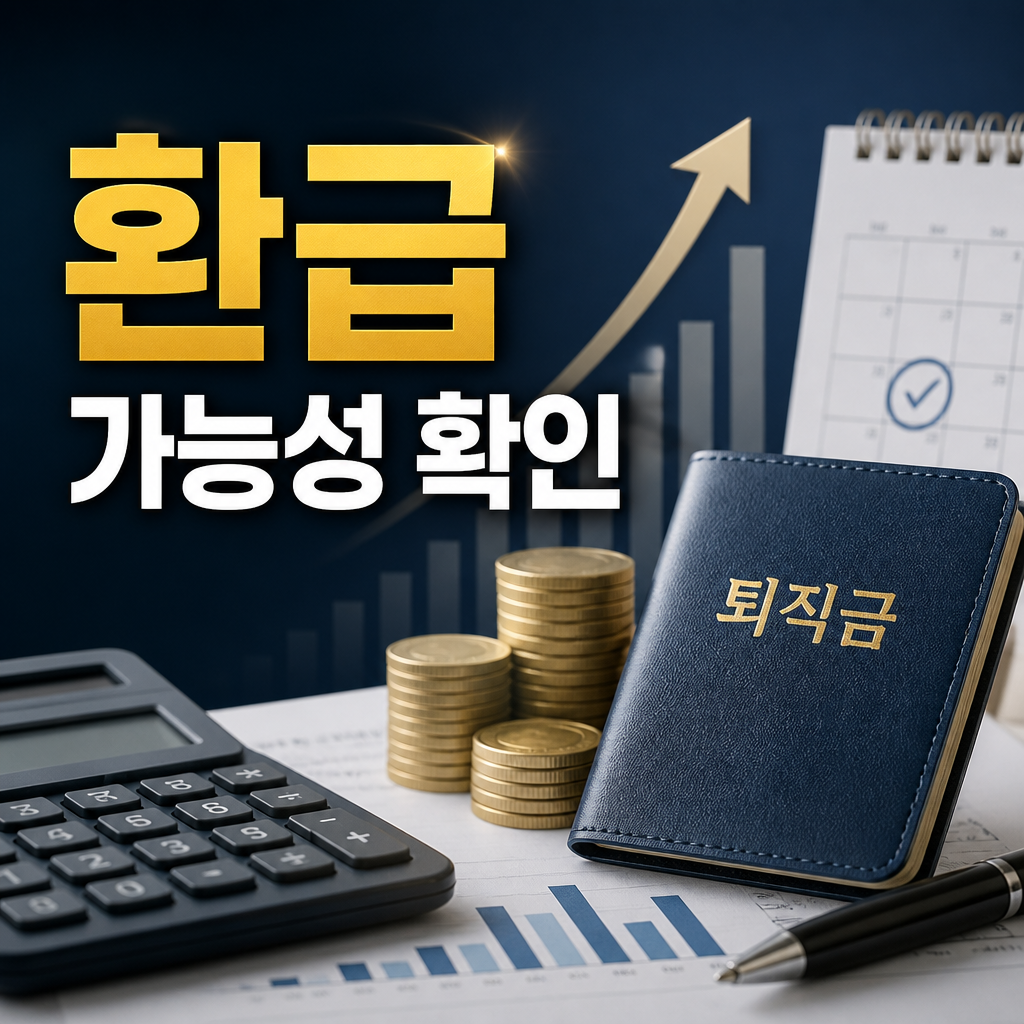 퇴직금 세금 계산 방법 계산 방법과 확인 포인트