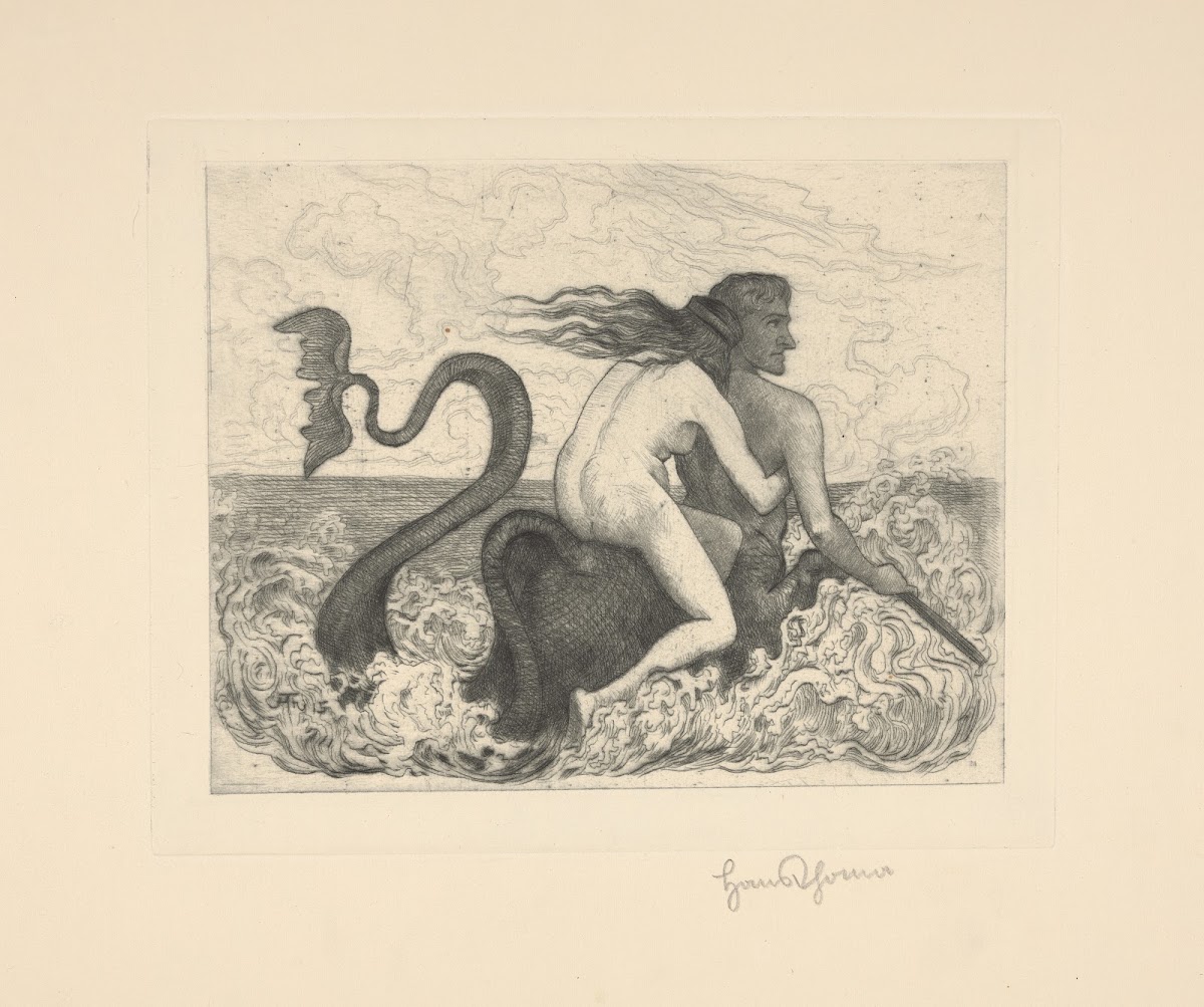 Tritonenpaar 1915