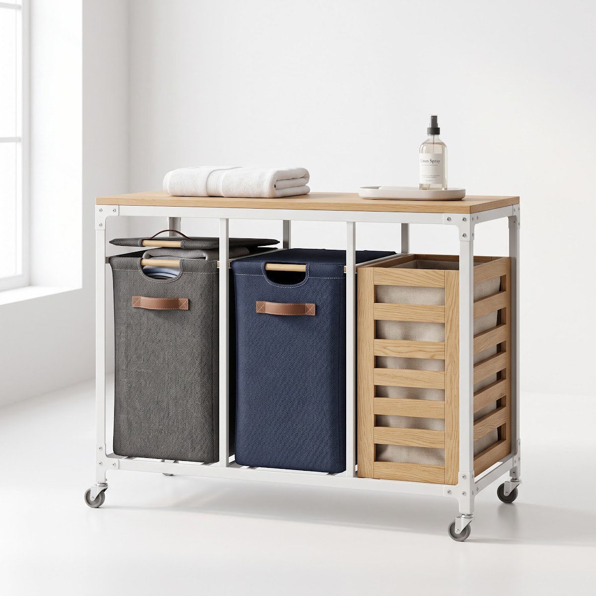 Best Laundry Hampers for Small Spaces (2026) - BEST PREMIUM — PRODUCT SHOT
