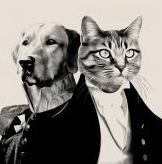 Purr and Mutt logo