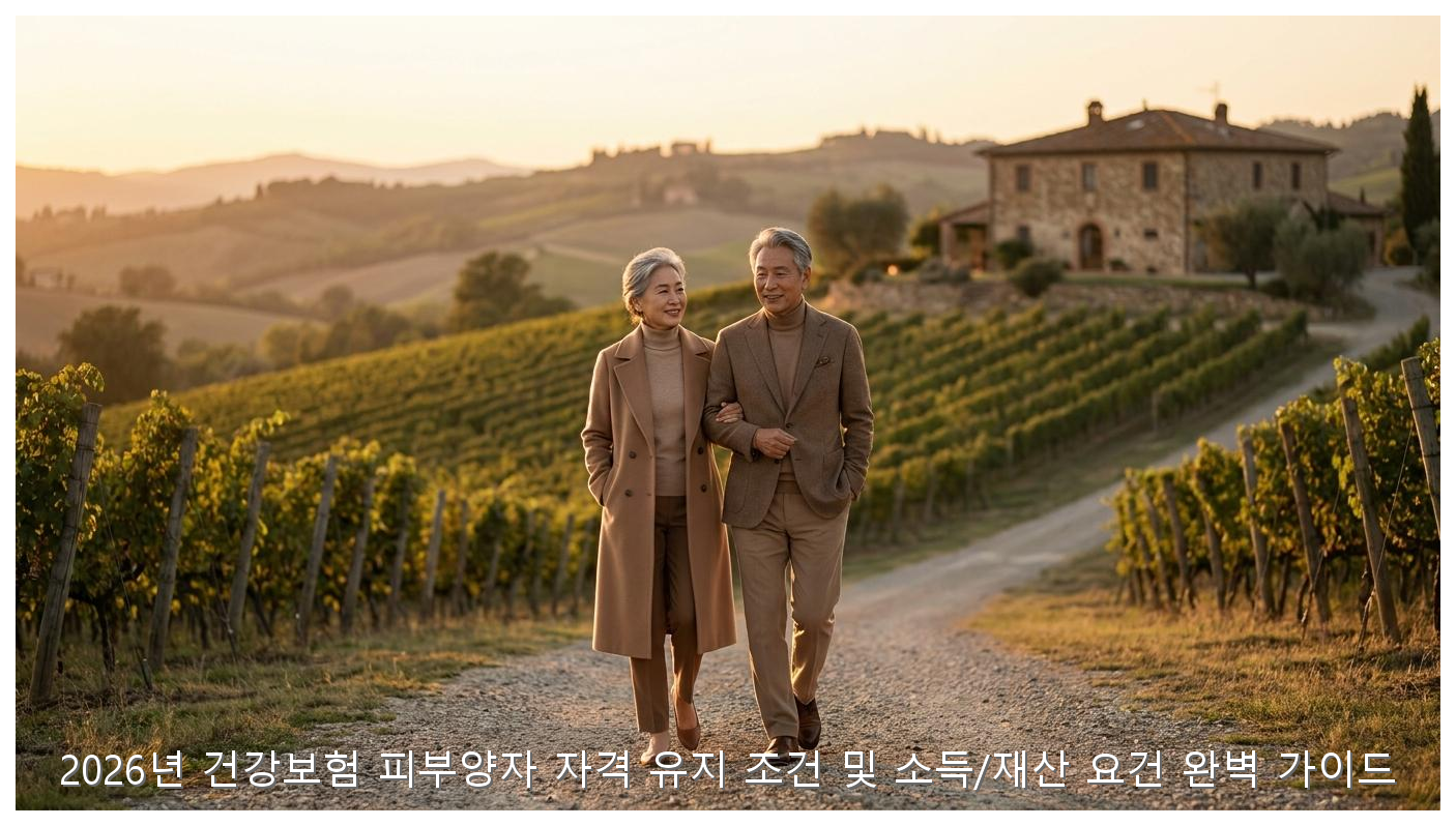 2026년 건강보험 피부양자 자격 유지 조건 및 소득/재산 요건 완벽 가이드 핵심 안내 및 분석 인포그래픽 (5)