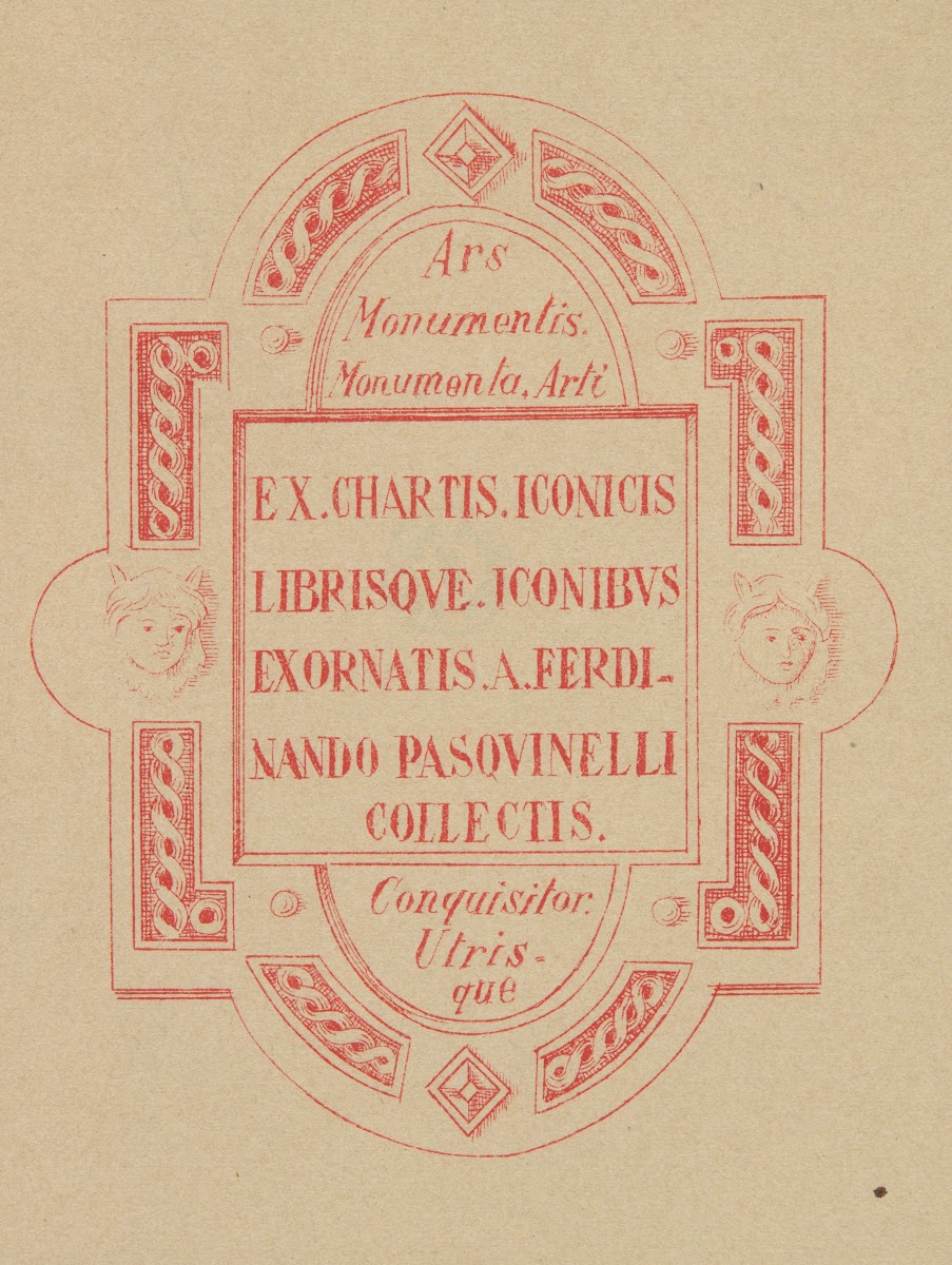 Ferdinand Pasquinelli  ekslibris 1900 1910