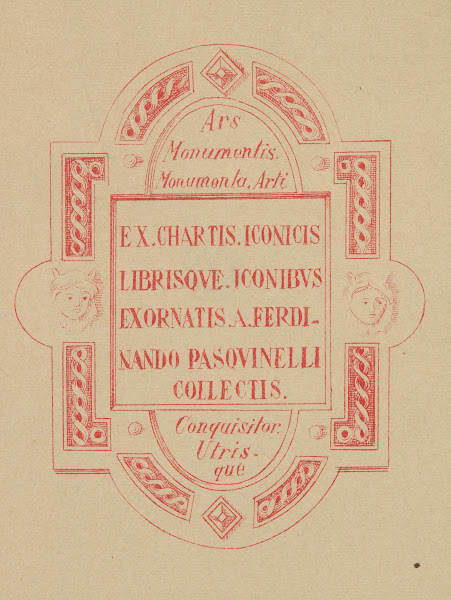 Ferdinand Pasquinelli  ekslibris 1900 1910