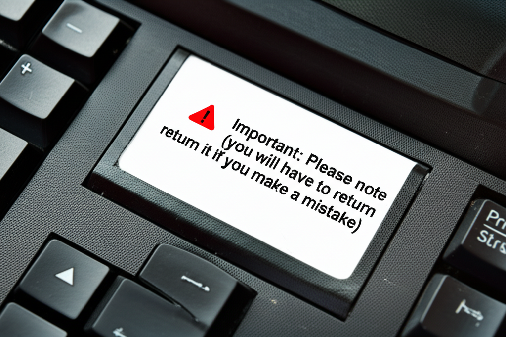 ⚠️ 주의할 점 (실수하면 반환해야 해요)