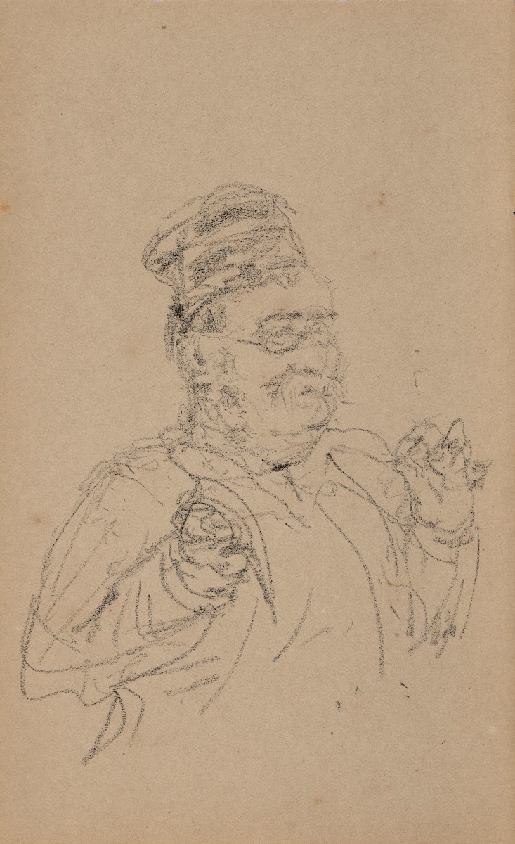 Homme à la toque