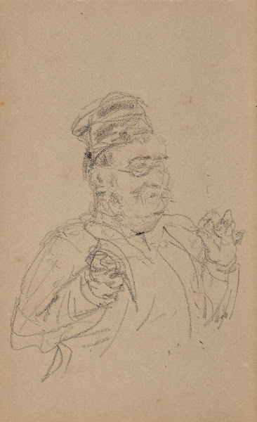 Homme à la toque