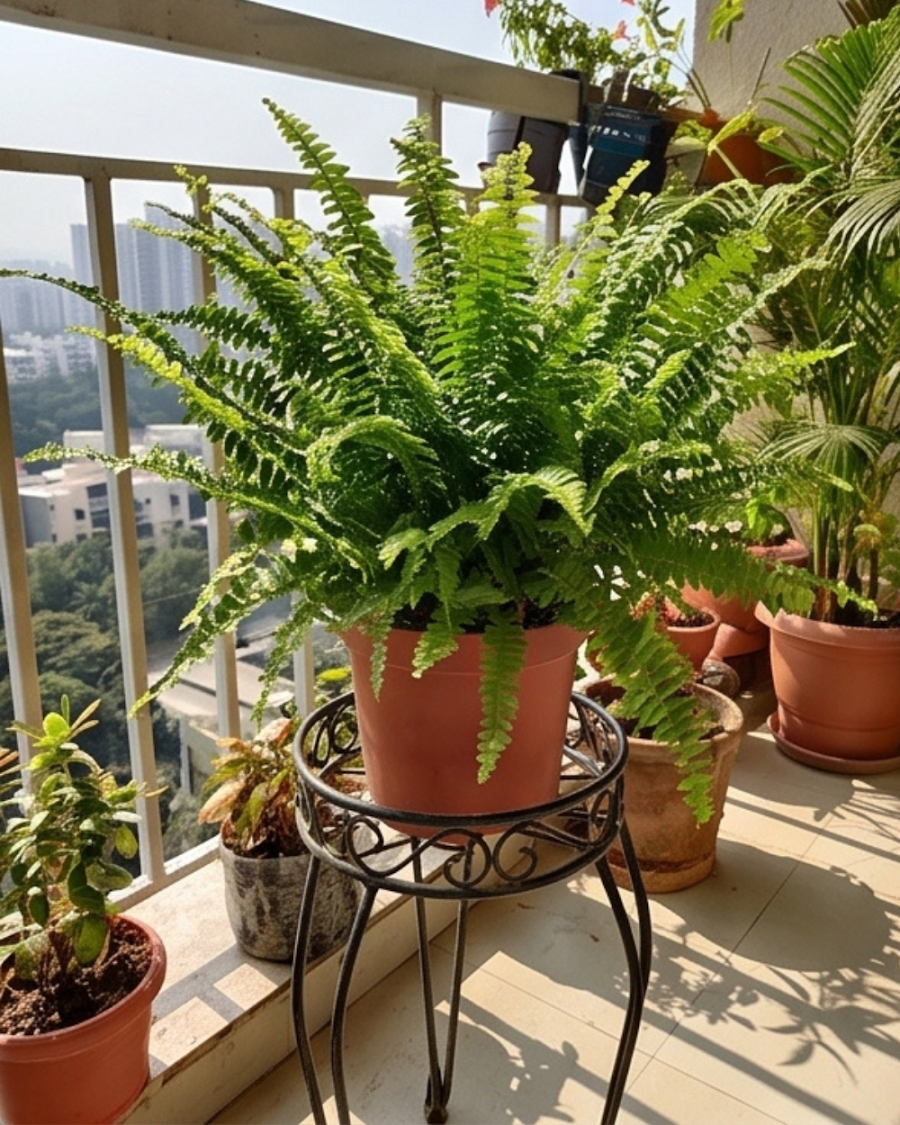 Boston Fern Plant — view 2
