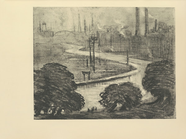 East London  The River Lea 1928