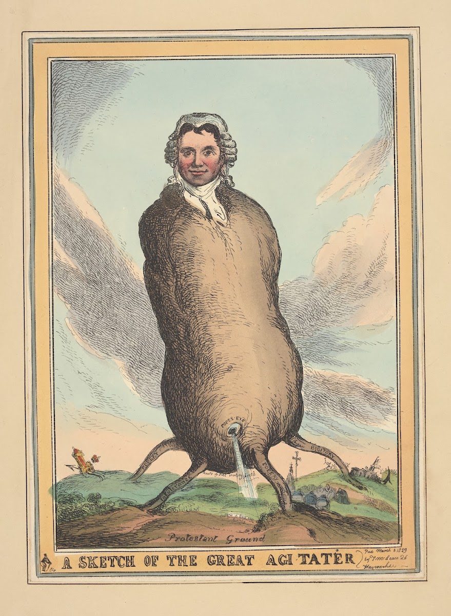 A sketch of the Great Agi Tater 1829
