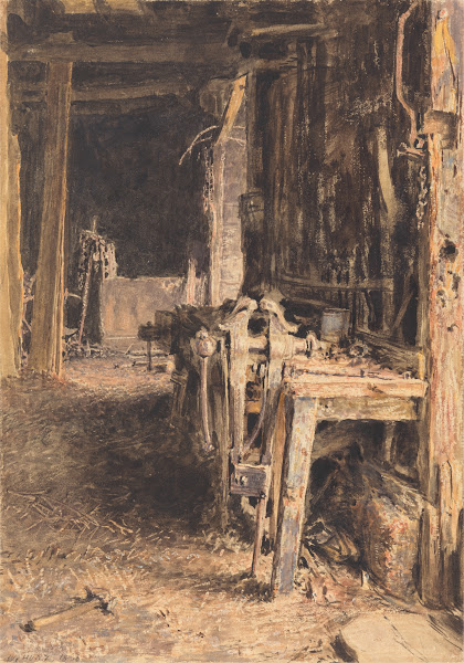 Barn Interior 1836